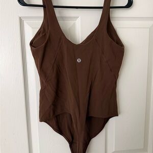 lululemon athletica Chocolate Shapewear Bodysuit